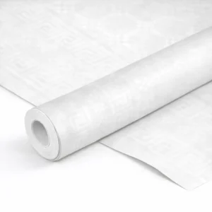 Tischtuchrolle weiß - 118 cm Rolle, 10 lfm Karton (25 Rollen)