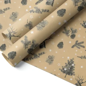 Weihnachtsgeschenkpapier - Weihnachten 093 - 70 × 200 cm Karton (60 Rollen)